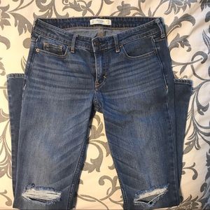 Abercrombie & Fitch Skinny Boot Cut Jean Size 27